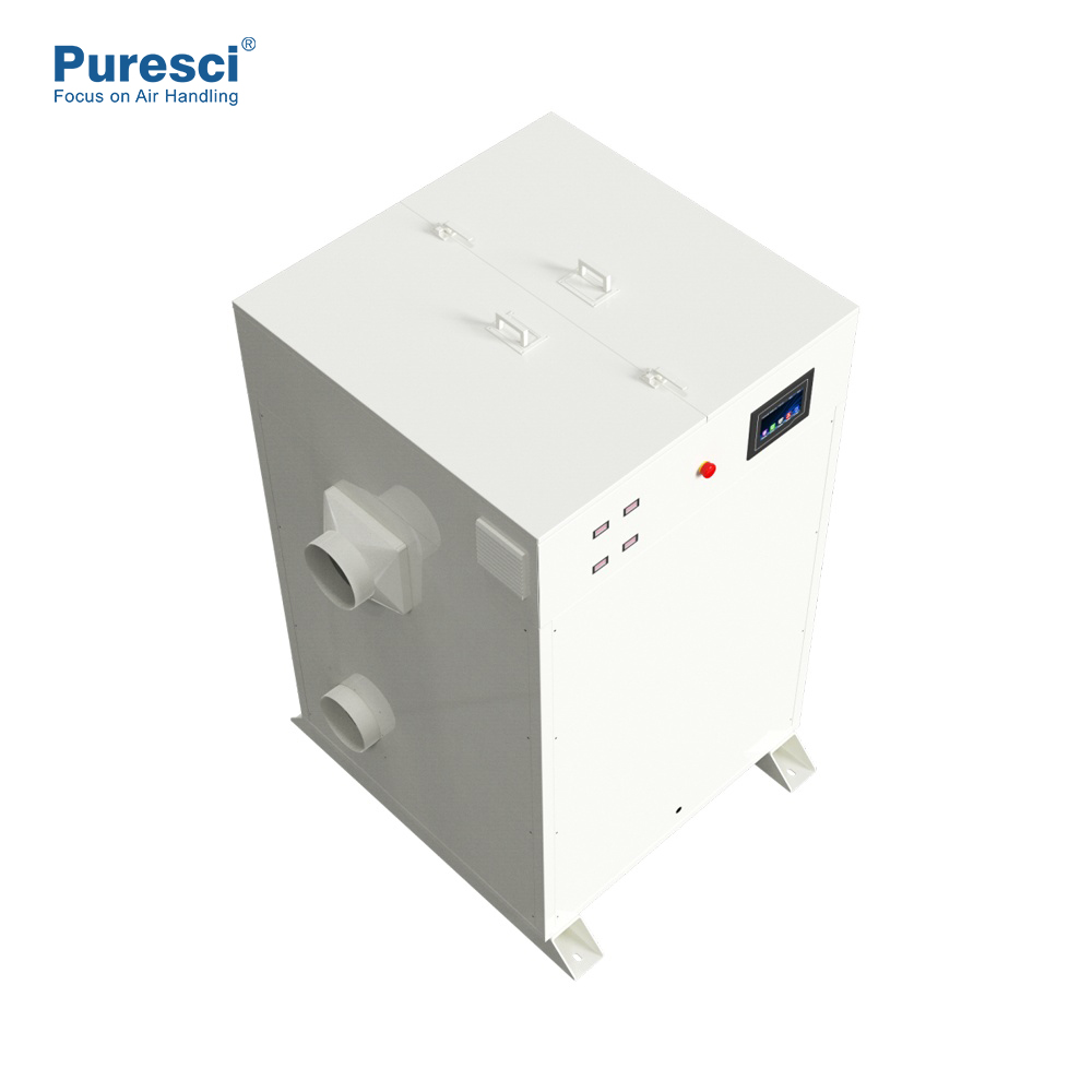 Silica Gel Desiccant Rotary Dehumidifier - Suitable for Electronics Factory & Warehouse Humidity Control