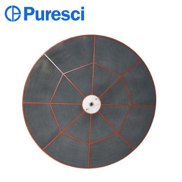 Hot Cakes Simulate Honeycomb Desiccant Rotor Customized 2450*300mm