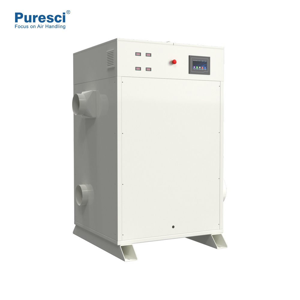 Silica Gel Desiccant Rotary Dehumidifier - Suitable for Electronics Factory & Warehouse Humidity Control