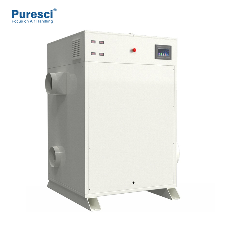 Dehumidifier High-Efficiency Industrial Desiccant-Based Rotary Wheel Dehumidifier for Dehumidification