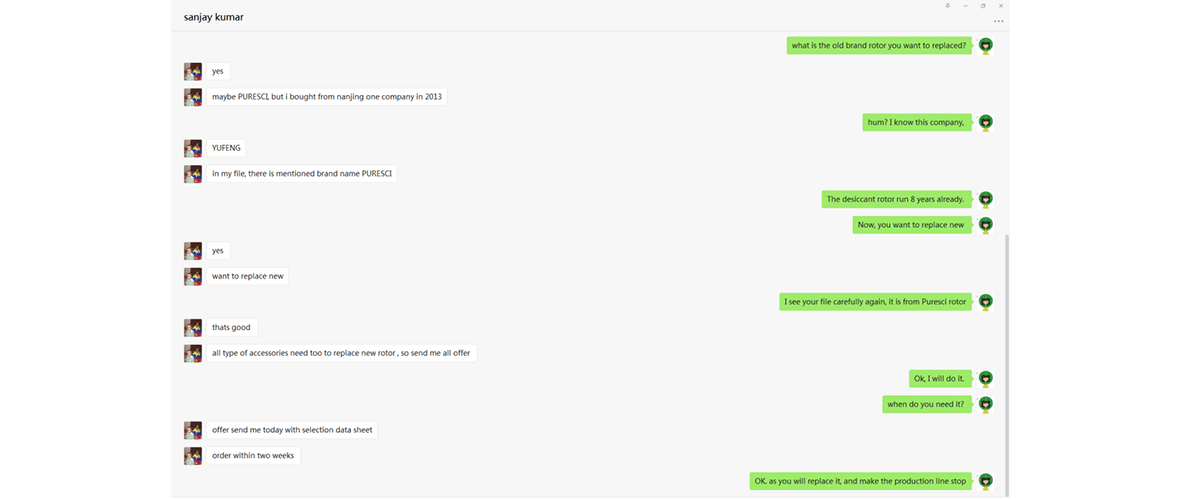 customer good review