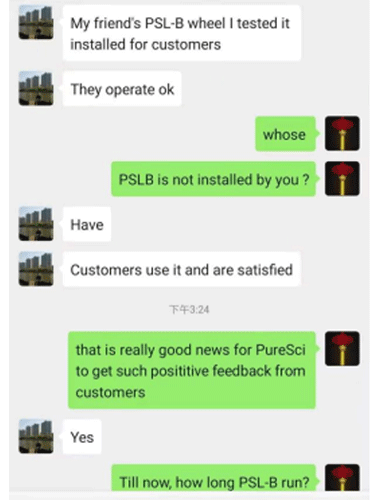 customer good review